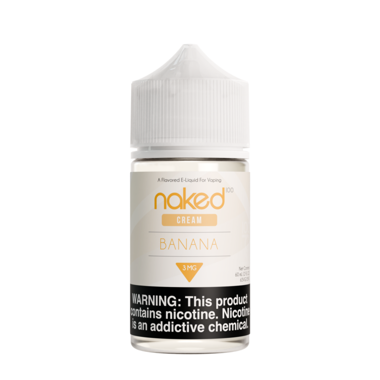 NAKED100 ELiquid (Freebase) - Cream - Banana 60ml