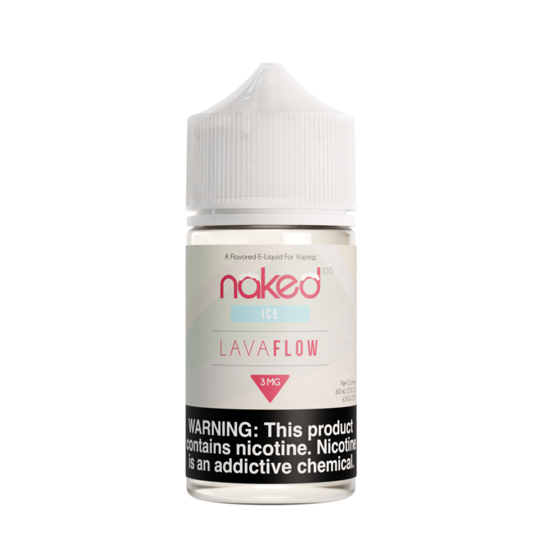 NAKED100 ELiquid (Freebase) - Ice - Lava Flow 60ml